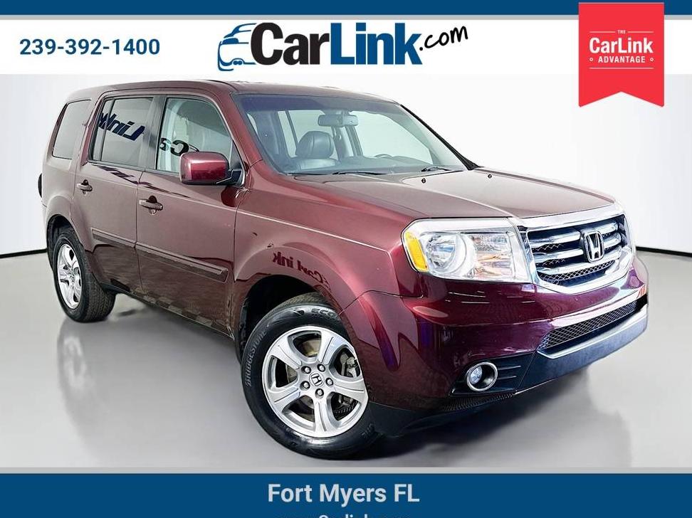 HONDA PILOT 2013 5FNYF3H65DB042733 image