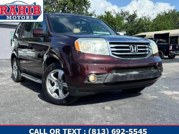 HONDA PILOT 2013 5FNYF3H5XDB024283 image