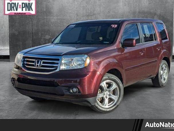 HONDA PILOT 2013 5FNYF3H6XDB005922 image