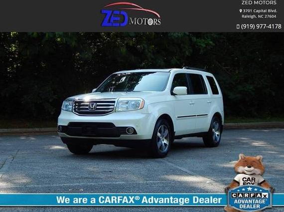 HONDA PILOT 2013 5FNYF3H91DB017953 image