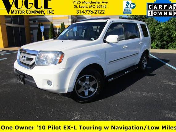 HONDA PILOT 2010 5FNYF4H81AB021056 image