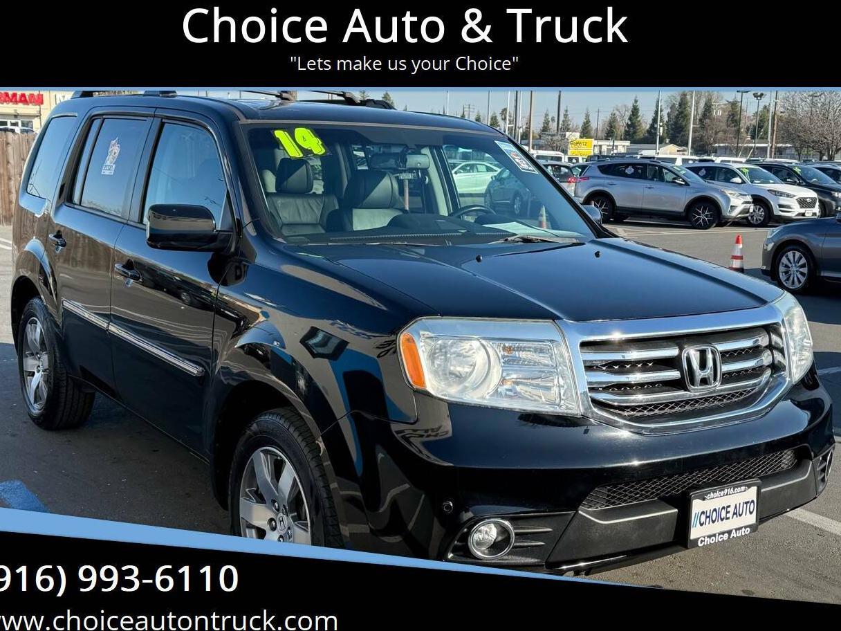 HONDA PILOT 2014 5FNYF3H93EB012805 image