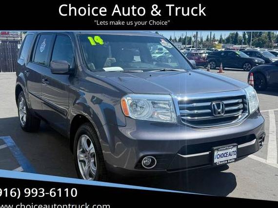HONDA PILOT 2014 5FNYF3H7XEB013786 image
