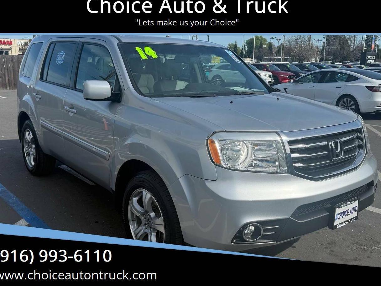 HONDA PILOT 2014 5FNYF3H56EB025254 image