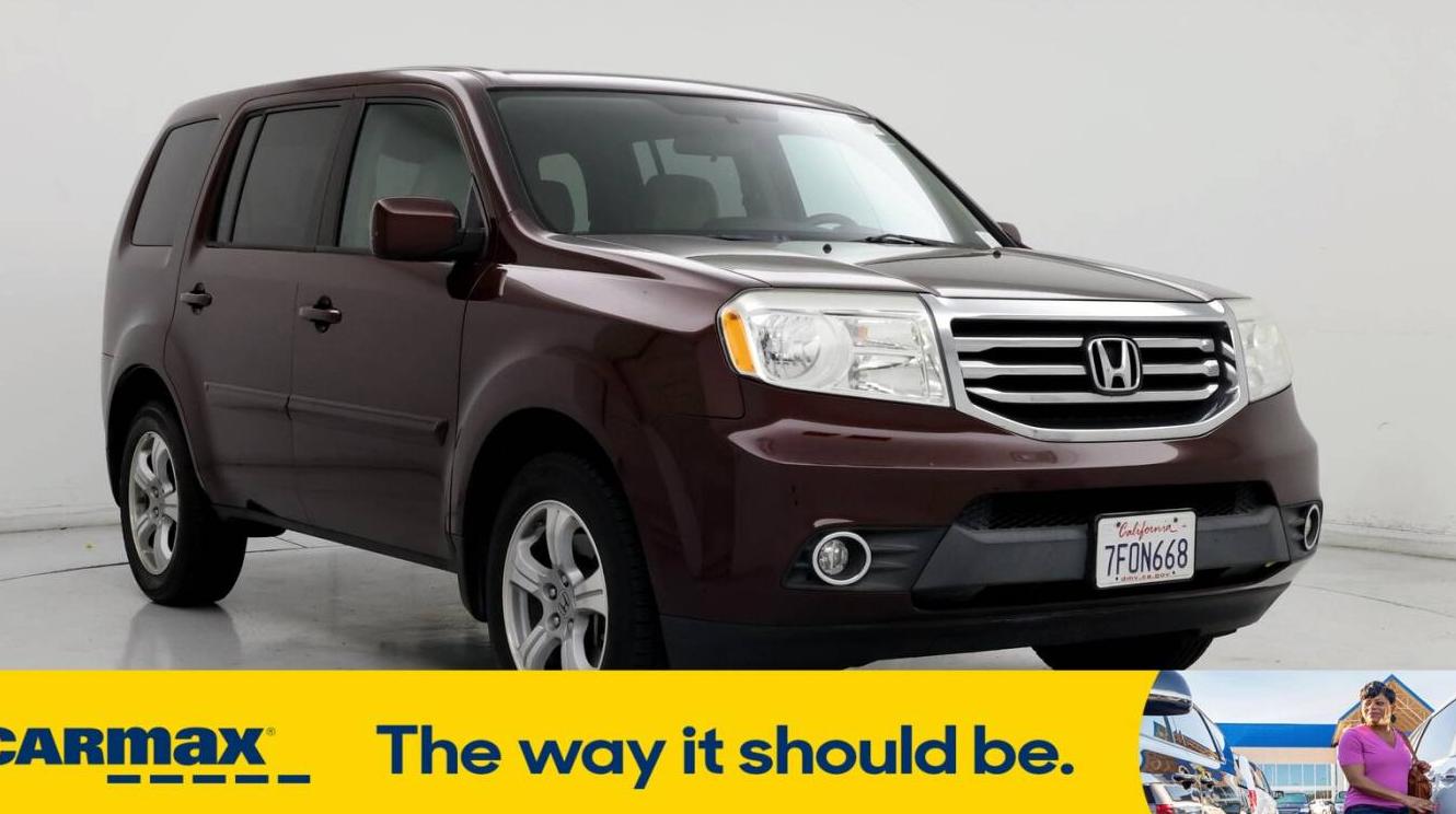 HONDA PILOT 2014 5FNYF3H46EB025679 image