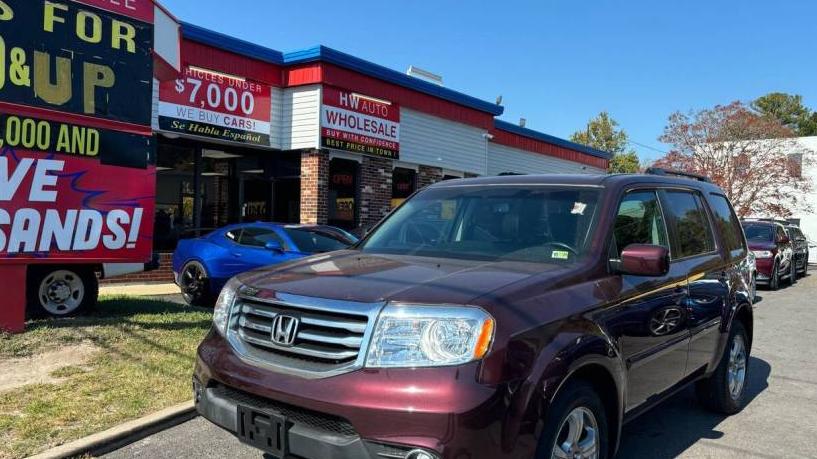 HONDA PILOT 2014 5FNYF4H67EB014813 image