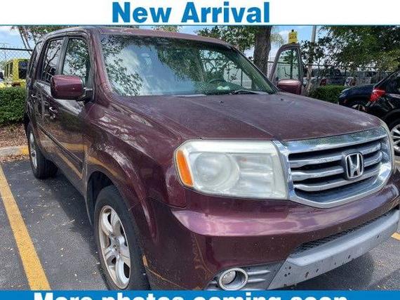 HONDA PILOT 2014 5FNYF3H44EB005446 image