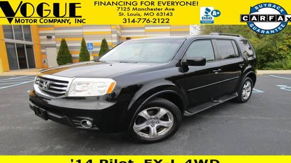 HONDA PILOT 2014 5FNYF4H57EB008193 image