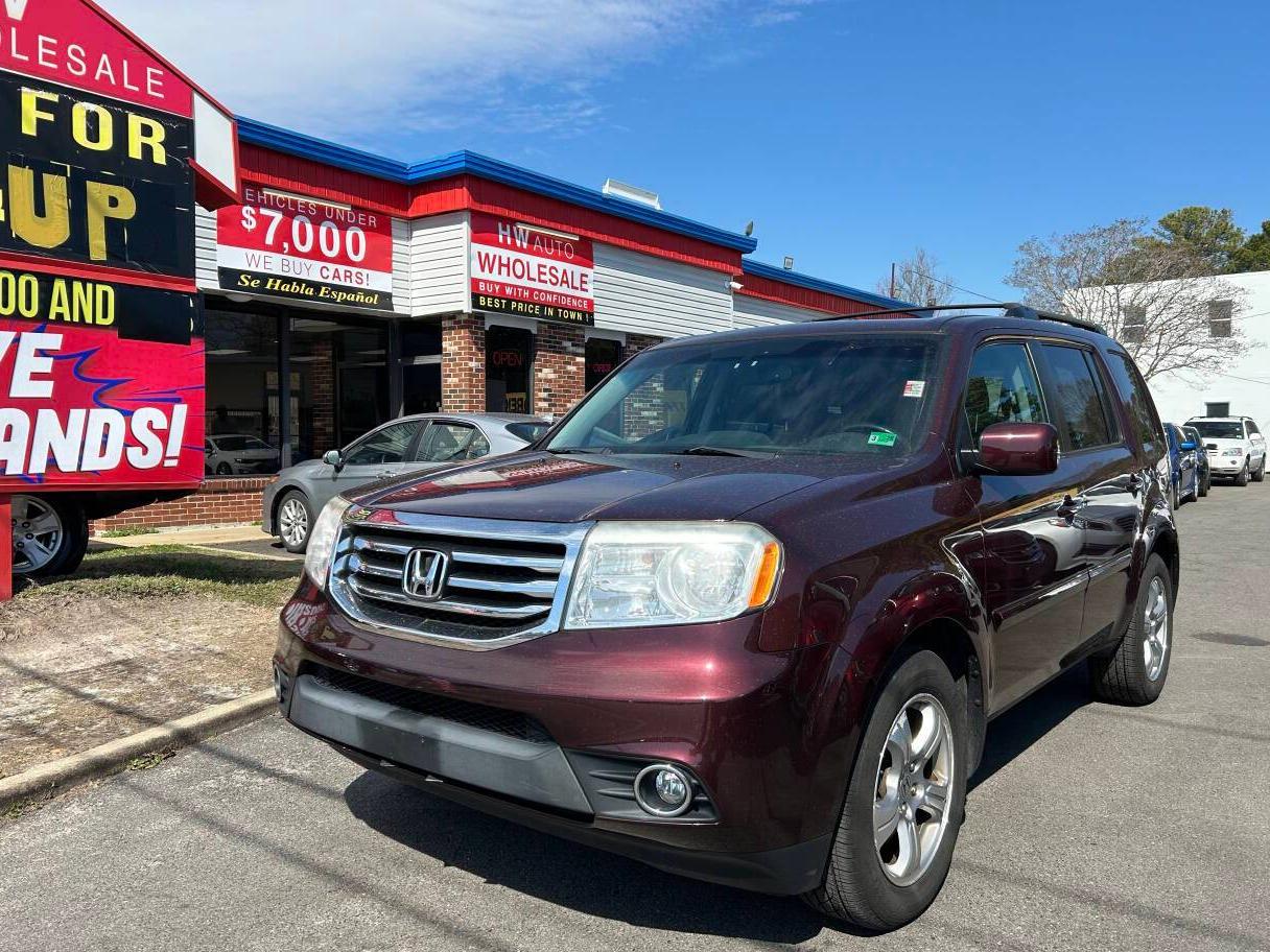 HONDA PILOT 2014 5FNYF4H53EB027839 image