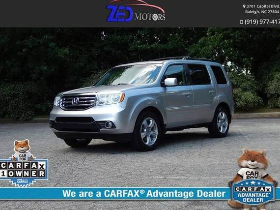 HONDA PILOT 2014 5FNYF4H5XEB053208 image