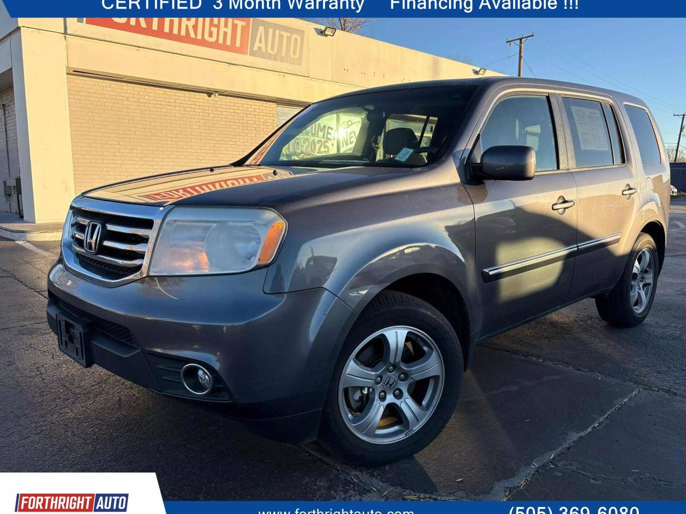 HONDA PILOT 2014 5FNYF3H44EB005298 image