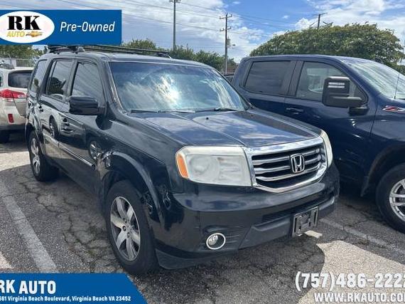 HONDA PILOT 2014 5FNYF4H96EB046274 image