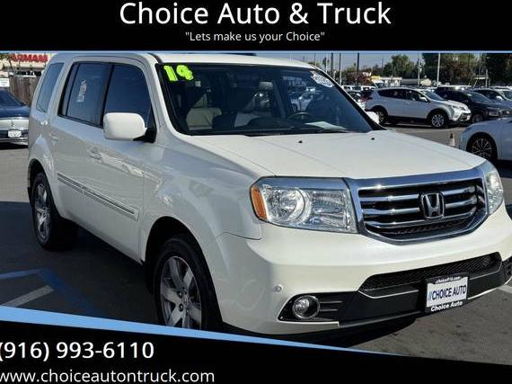 HONDA PILOT 2014 5FNYF3H92EB025965 image
