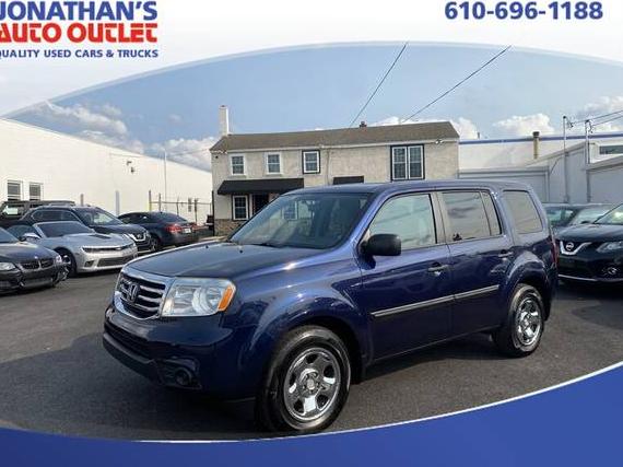 HONDA PILOT 2014 5FNYF4H20EB019977 image