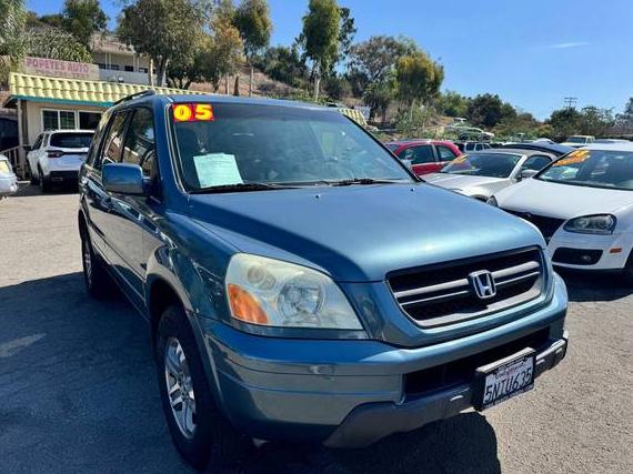 HONDA PILOT 2005 2HKYF18555H555589 image
