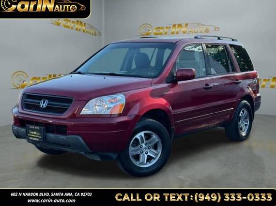 HONDA PILOT 2005 2HKYF18585H557062 image