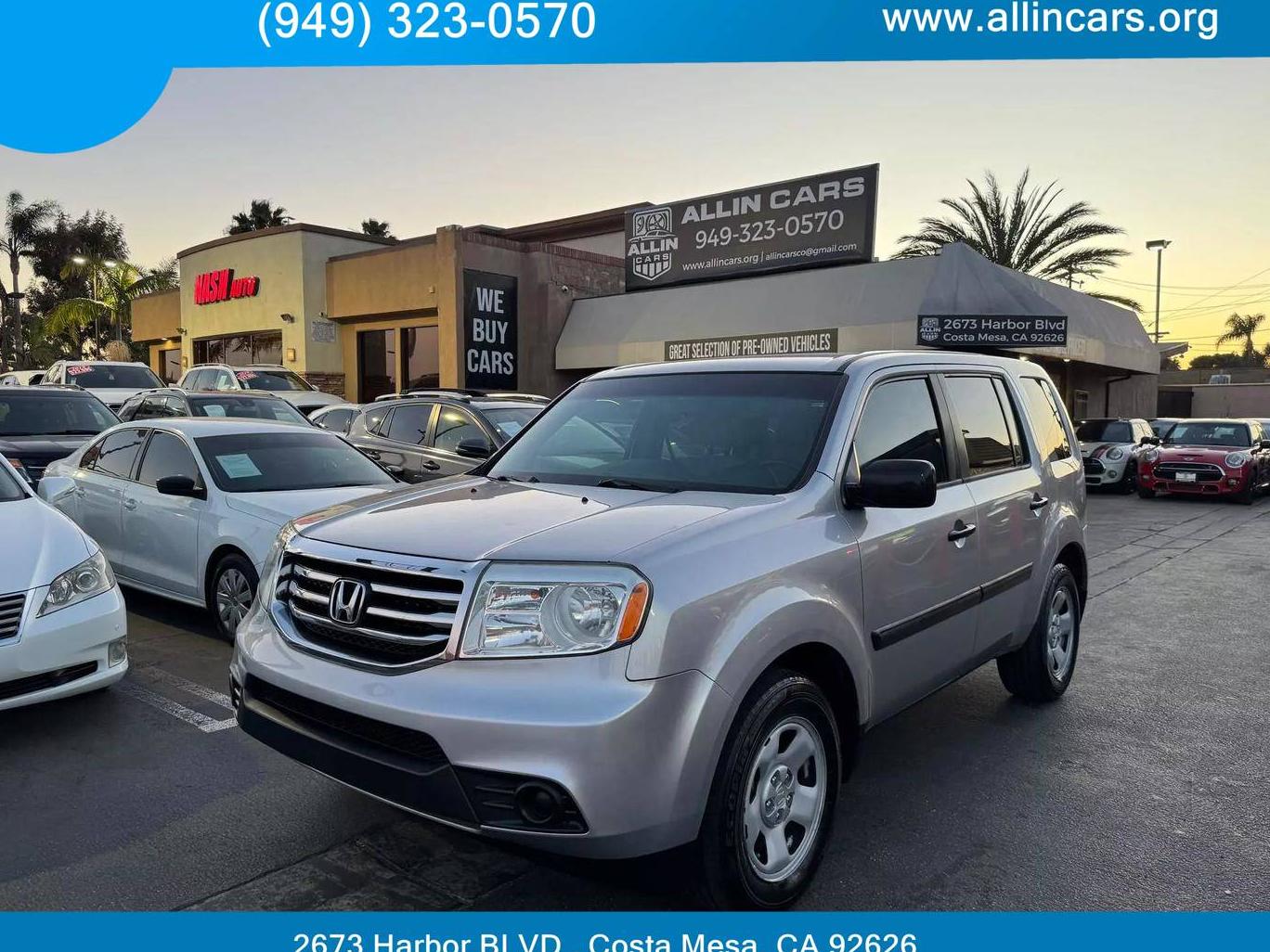 HONDA PILOT 2015 5FNYF4H21FB042993 image