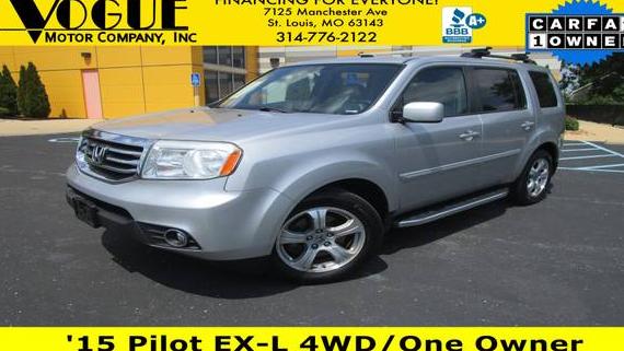 HONDA PILOT 2015 5FNYF4H52FB033486 image