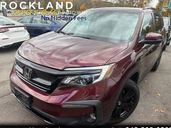 HONDA PILOT 2022 5FNYF6H22NB100877 image HONDA PILOT 2022 5FNYF6H22NB100877 image