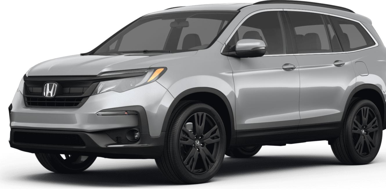 HONDA PILOT 2022 5FNYF6H21NB102023 image