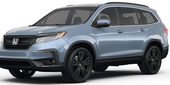 HONDA PILOT 2022 5FNYF6H20NB058726 image
