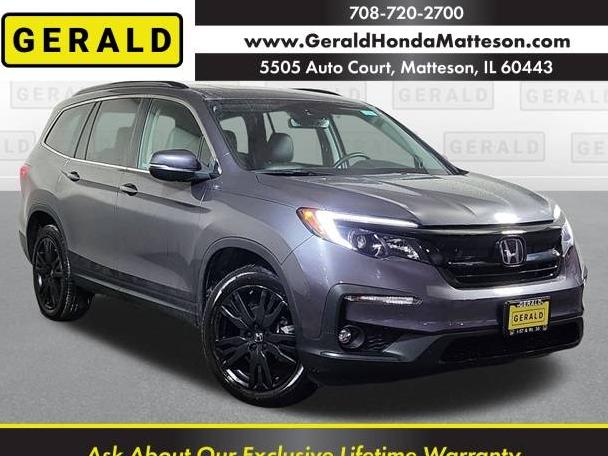 HONDA PILOT 2022 5FNYF6H21NB056144 image