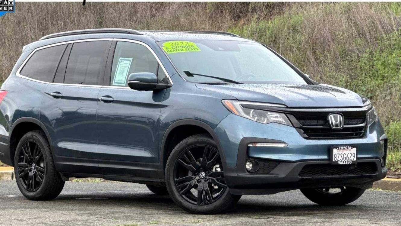 HONDA PILOT 2022 5FNYF5H23NB013547 image