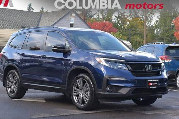 HONDA PILOT 2022 5FNYF6H32NB043170 image
