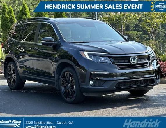 HONDA PILOT 2022 5FNYF5H24NB019910 image