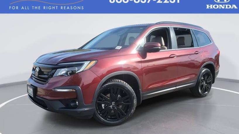 HONDA PILOT 2022 5FNYF5H27NB009324 image