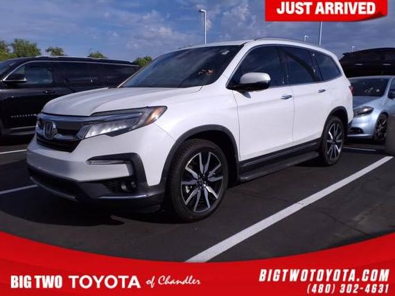 HONDA PILOT 2022 5FNYF6H08NB015640 image