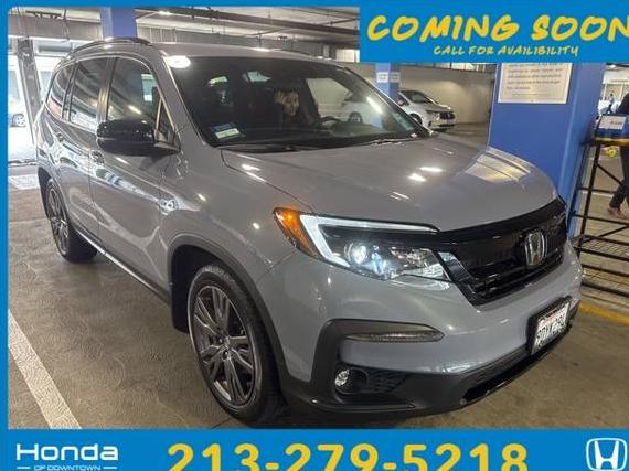 HONDA PILOT 2022 5FNYF5H37NB035222 image