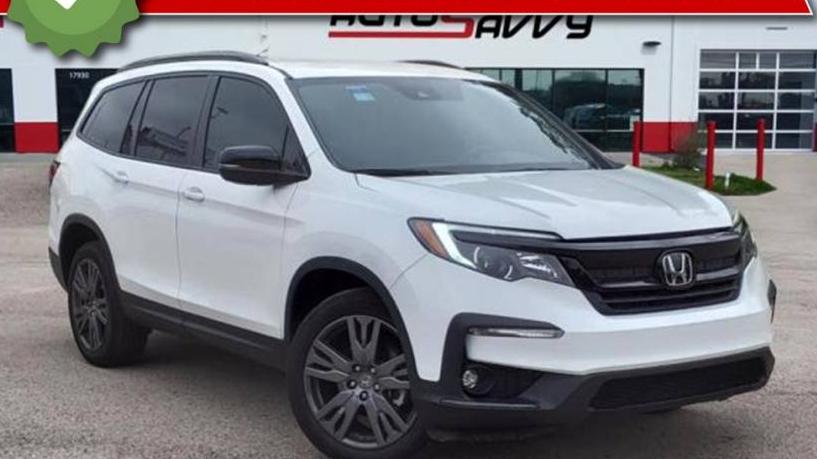 HONDA PILOT 2022 5FNYF6H30NB082887 image