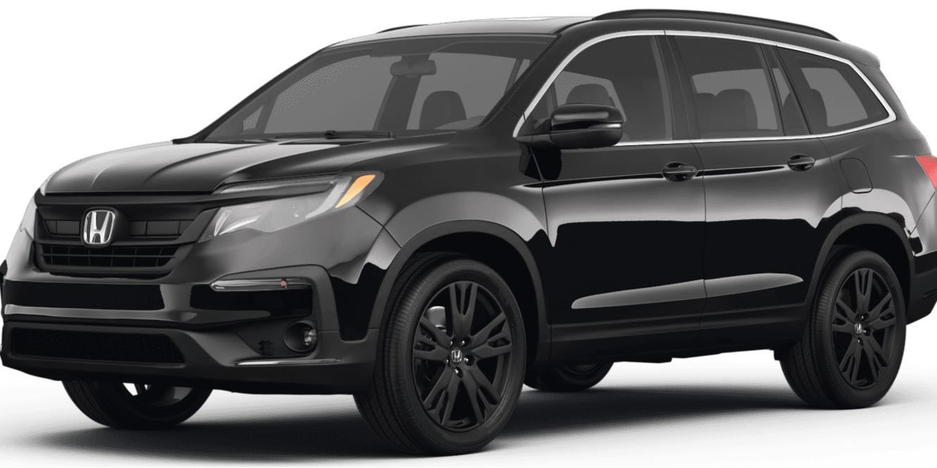 HONDA PILOT 2022 5FNYF5H21NB003776 image