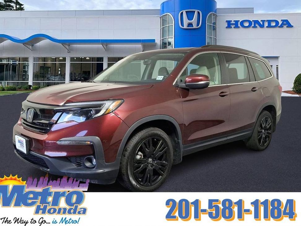 HONDA PILOT 2022 5FNYF6H21NB087989 image