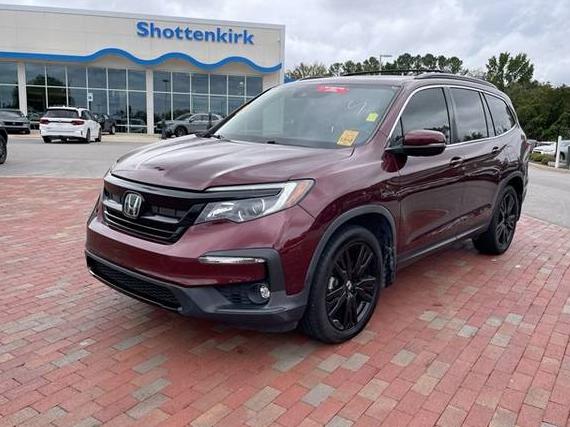 HONDA PILOT 2022 5FNYF5H22NB035975 image HONDA PILOT 2022 5FNYF5H22NB035975 image