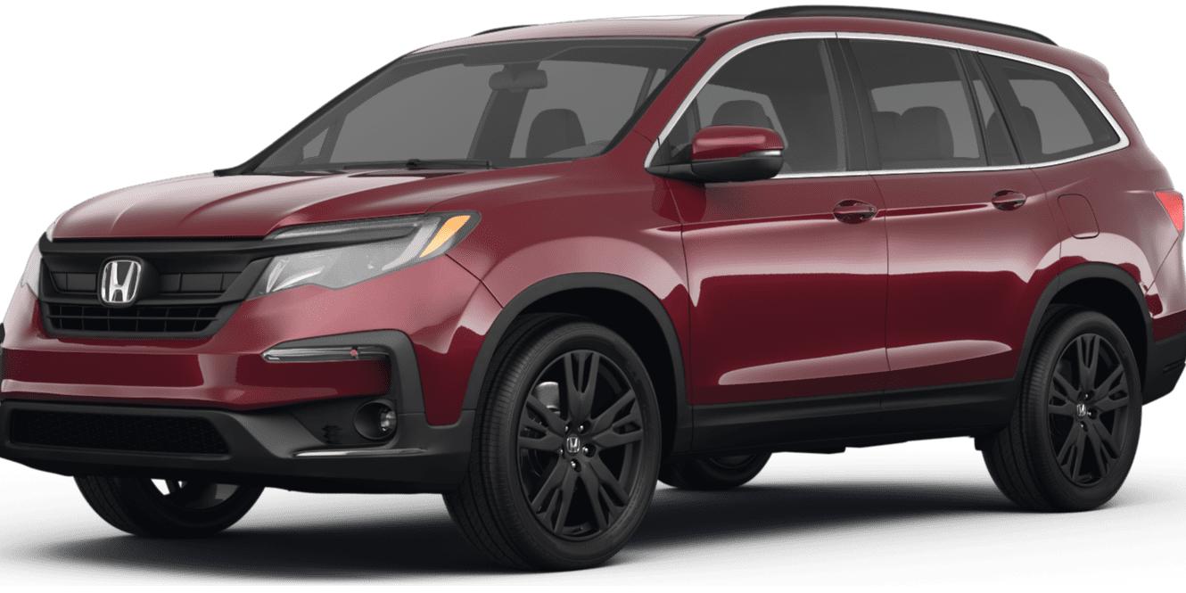 HONDA PILOT 2022 5FNYF5H22NB032459 image