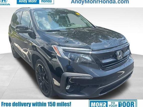 HONDA PILOT 2022 5FNYF6H23NB093860 image