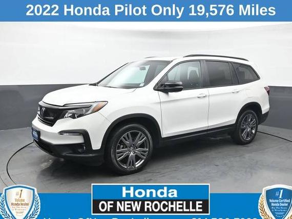 HONDA PILOT 2022 5FNYF6H38NB100570 image