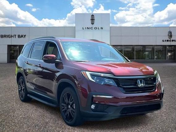 HONDA PILOT 2022 5FNYF6H26NB100929 image