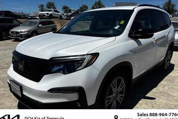 HONDA PILOT 2022 5FNYF6H31NB104265 image