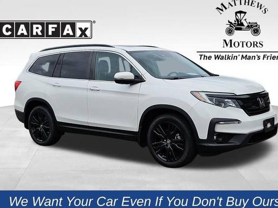 HONDA PILOT 2022 5FNYF5H27NB005306 image HONDA PILOT 2022 5FNYF5H27NB005306 image