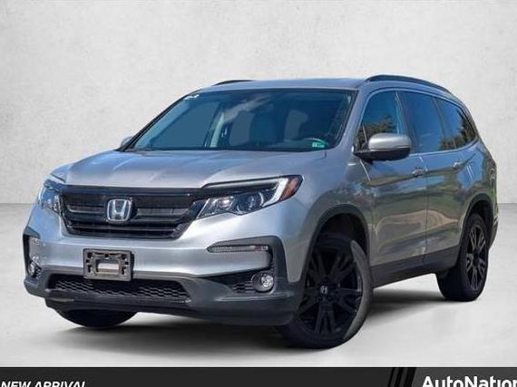 HONDA PILOT 2022 5FNYF6H27NB048825 image