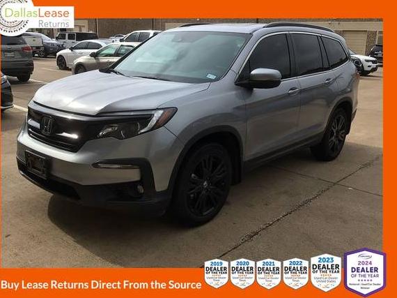 HONDA PILOT 2022 5FNYF6H26NB066510 image