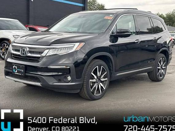 HONDA PILOT 2022 5FNYF6H65NB034649 image