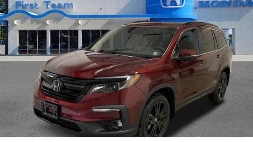 HONDA PILOT 2022 5FNYF6H28NB070784 image