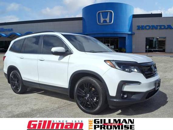 HONDA PILOT 2022 5FNYF5H23NB024810 image
