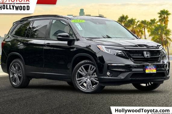 HONDA PILOT 2022 5FNYF6H33NB066358 image