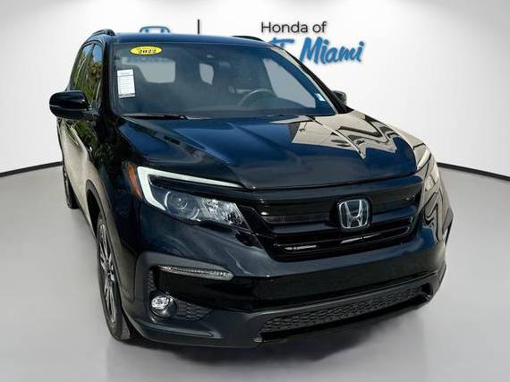 HONDA PILOT 2022 5FNYF6H39NB091037 image