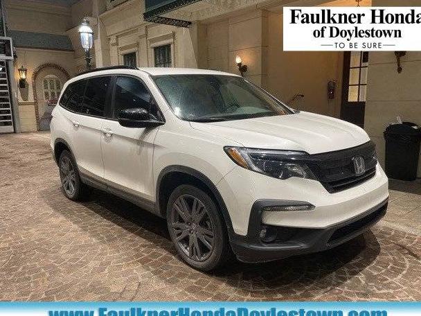 HONDA PILOT 2022 5FNYF6H36NB044807 image